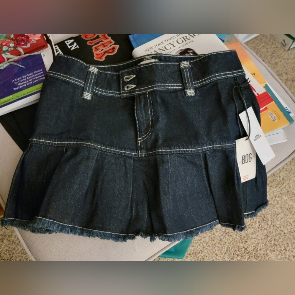 BDG Lowrise Denim Skirt